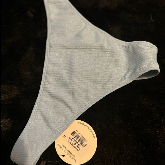 NWT JMP the label Malibu Bikini Bottom - Marine Lurex XL - Picture 5 of 7